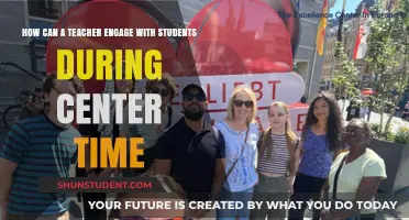 Engaging Strategies for Teachers to Connect with Students During Center Time