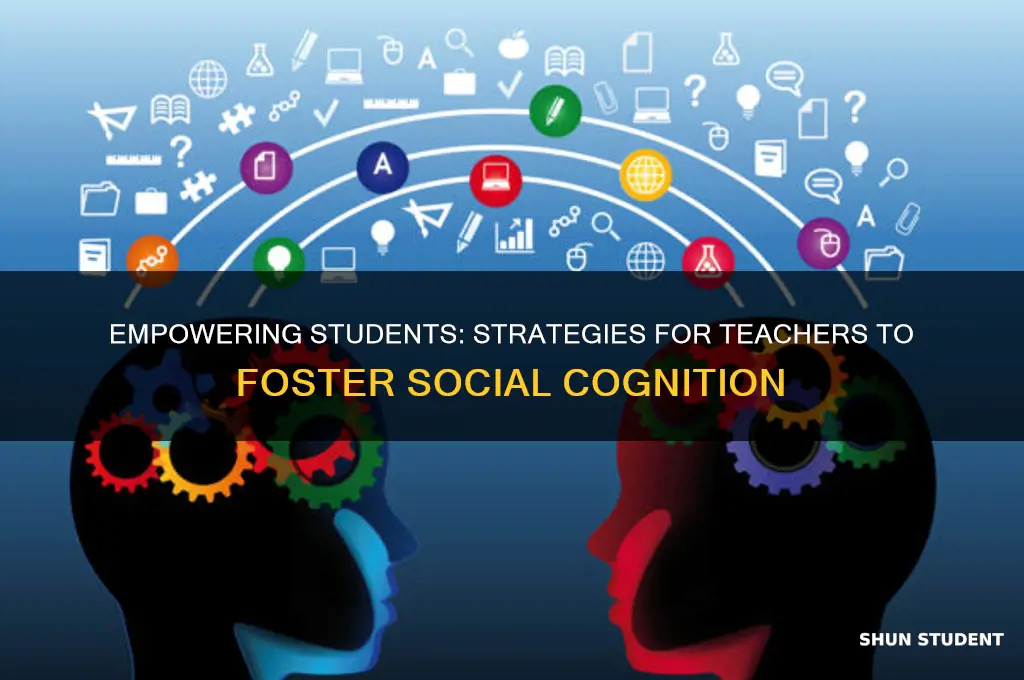 how can a teacher help a student develop social cognition