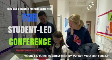 Empowering Caregivers: Teacher Strategies for Student-Led Conference Success