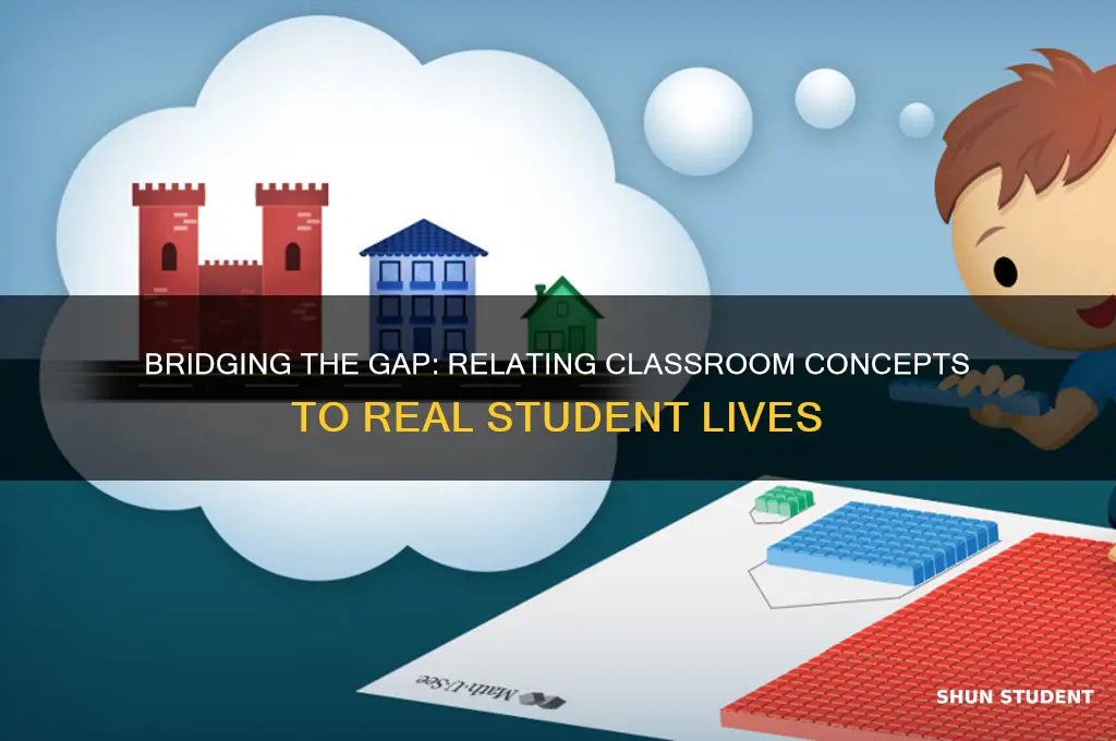 how can a teacher relate concepts to theri students lives