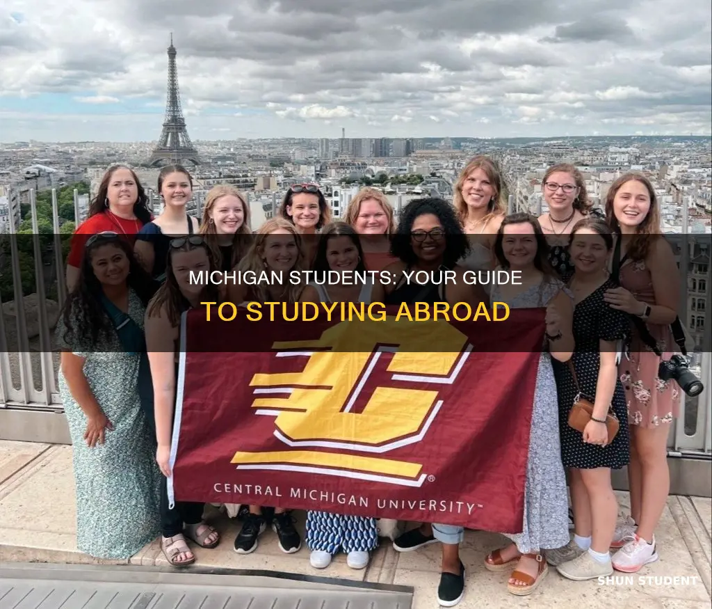 how can a university michgan student study abroad