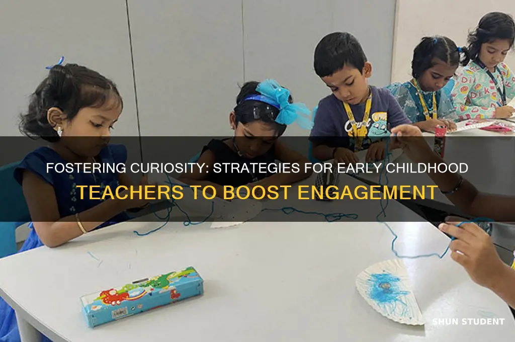 how can an early childhood teacher promote student engagement