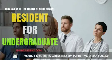 International Students: Steps to Becoming a Resident for Undergrad