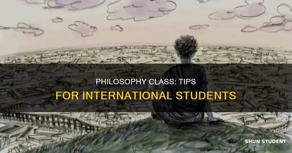 how can an international student do well with philosophi class