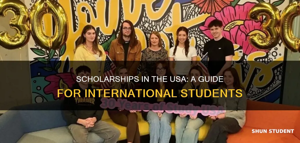 how can an international student get a scholarship in usa