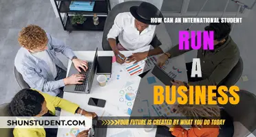 International Students: Running a Business While Studying