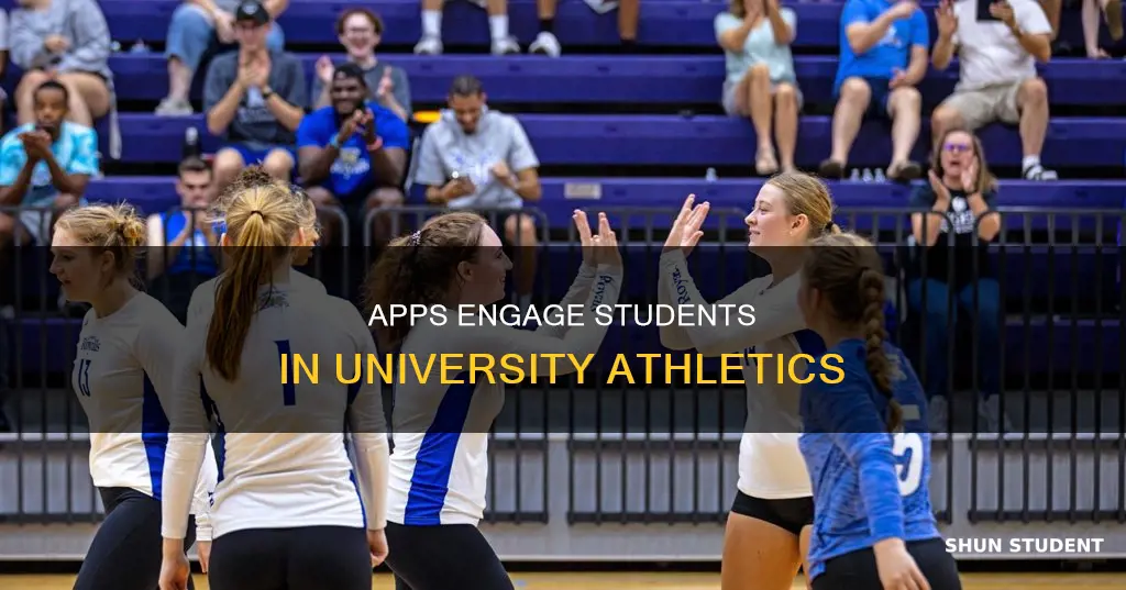 how can apps et students involved in university athletics