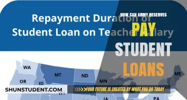 Army Reserves: Student Loan Repayment Options