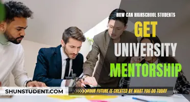 Seeking University Mentorship: A Guide for High School Students