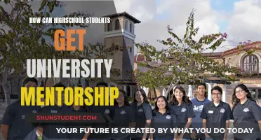 University Mentorship: High Schoolers' Guide to Success