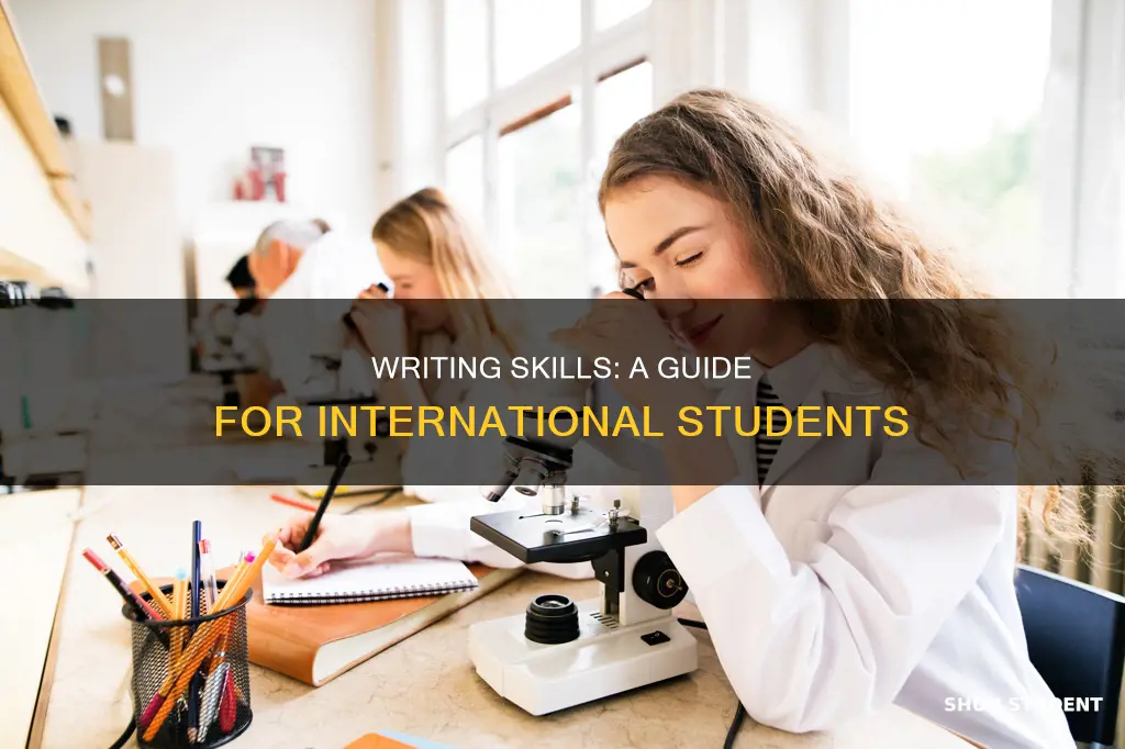 how can i build writing skills international students
