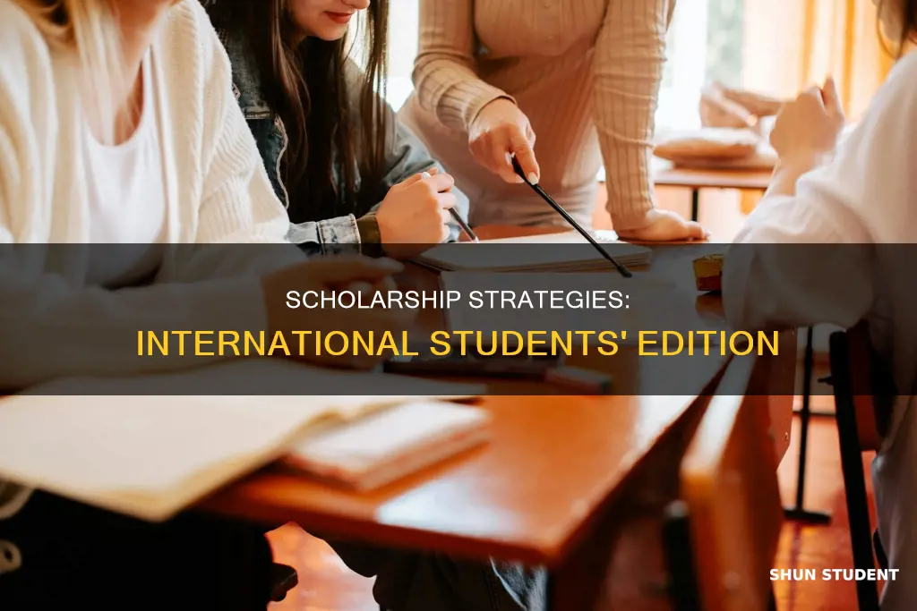 how can i get a scholarship as an international student
