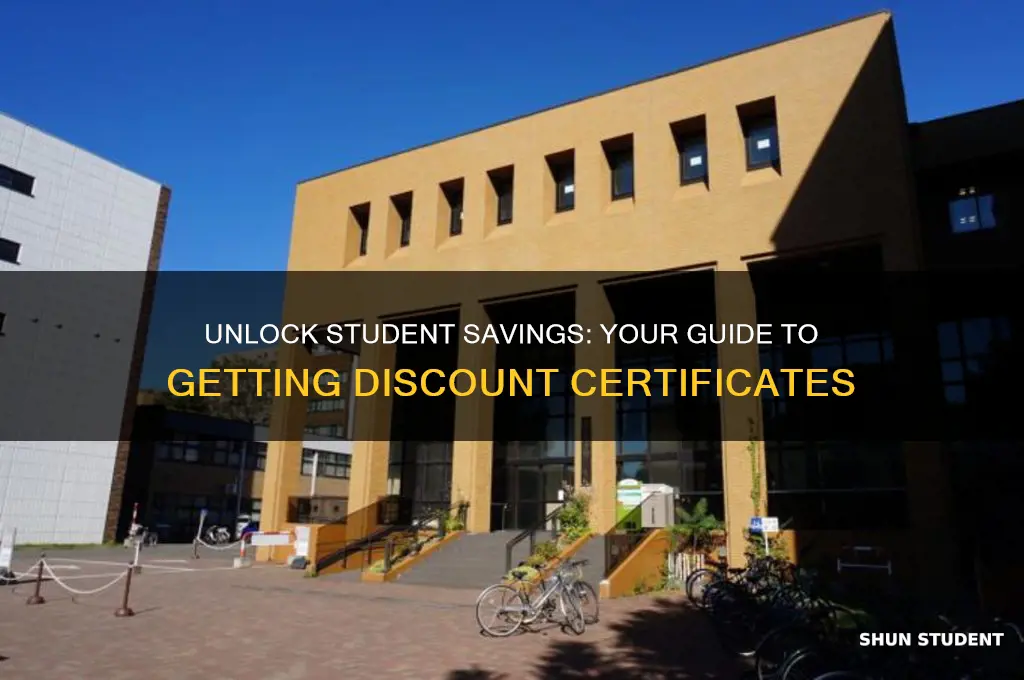 how can i get good student discount certificate