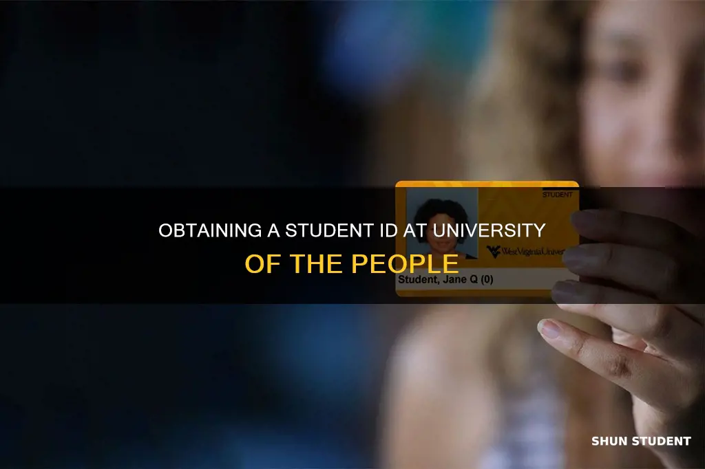 how can i get student id university of the people