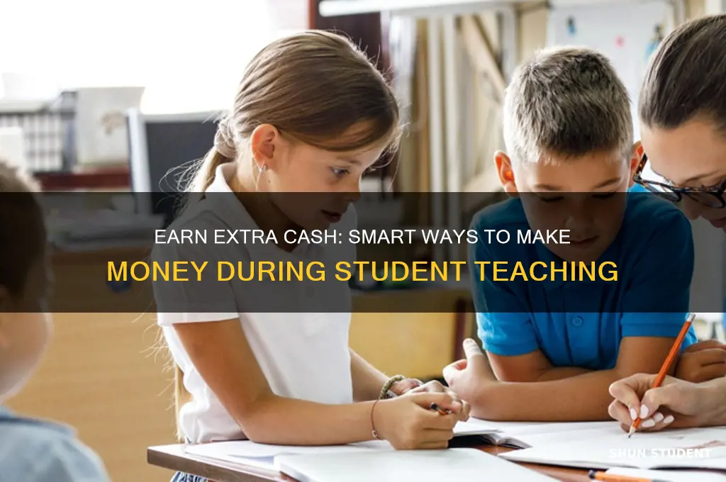 how can i make money while student teaching