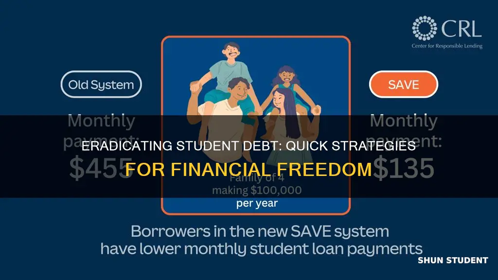 how can i pay off my student debt quickly