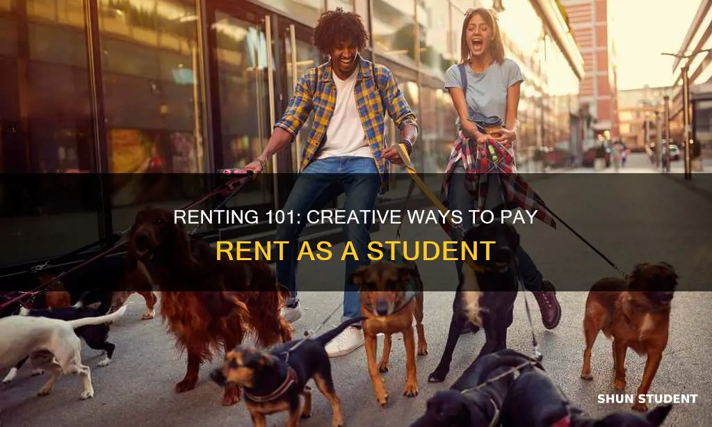 how can i pay rent as a college student
