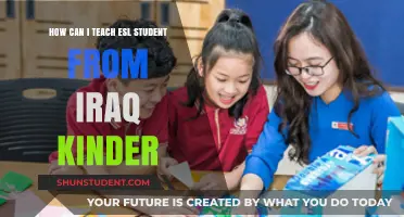 Teaching ESL to Iraqi Kinder: Effective Strategies for Cultural Sensitivity