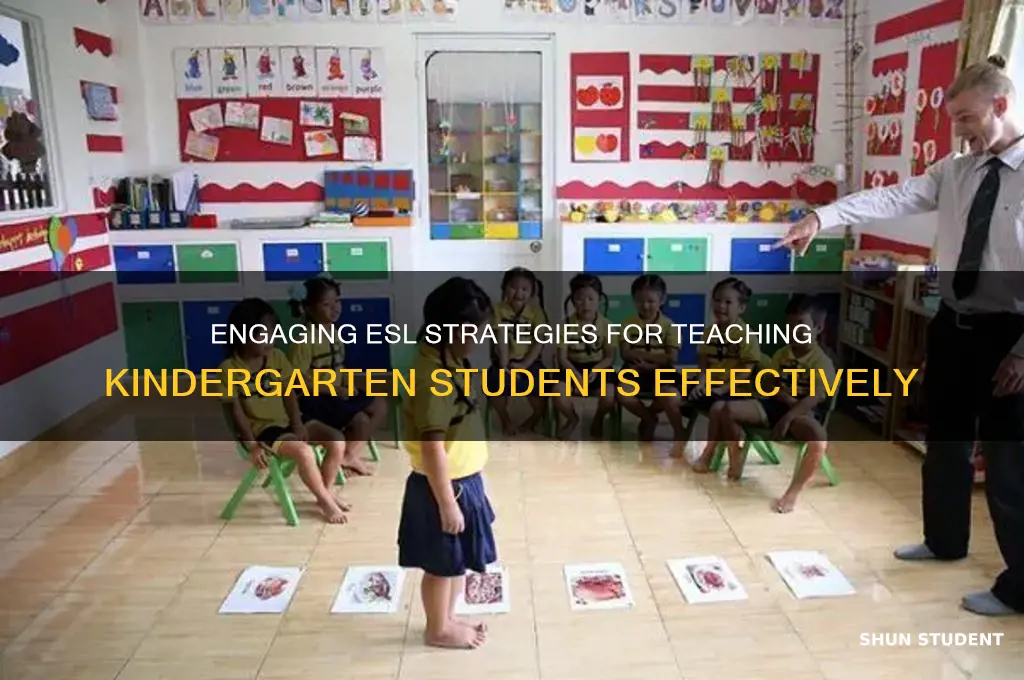 how can i teach kindergarten esl students