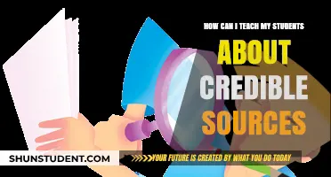 Empowering Students: Teaching Critical Skills for Evaluating Credible Sources