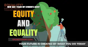 Teaching Equity and Equality: Empowering Students for a Fair Future