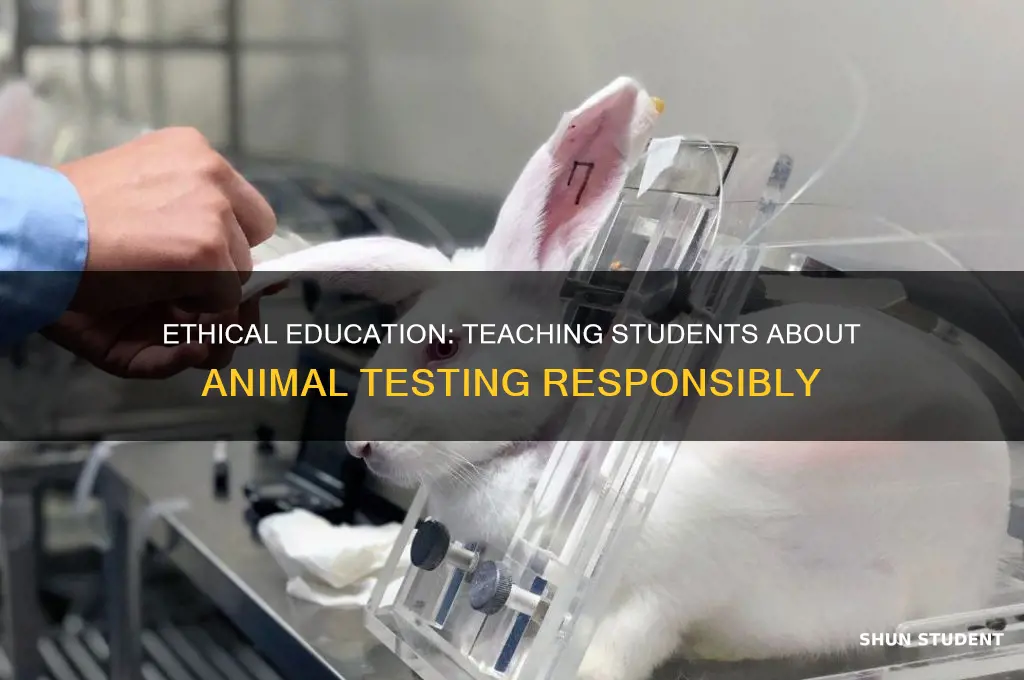 how can i teach students about animal testing