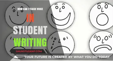 Teaching Voice in Student Writing: Strategies for Authenticity and Clarity
