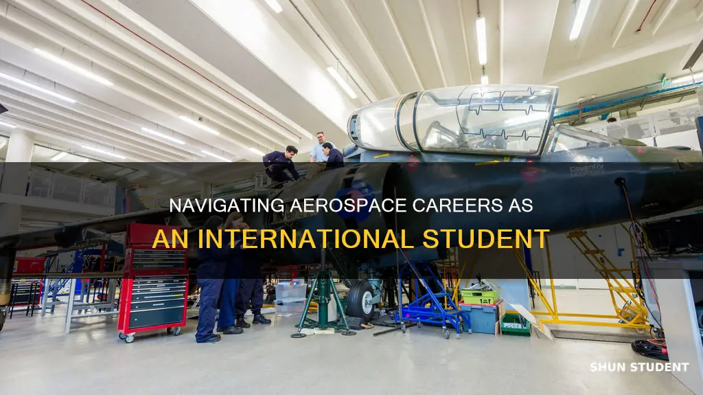 how can i work for aerospace industry as international student