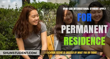 International Students: Steps to Permanent Residence