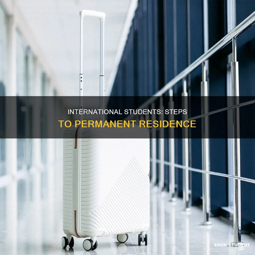 how can international student apply for permanent residence