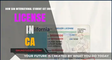 International Students: Getting a California Driver's License