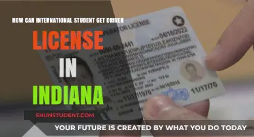 Getting a Driver's License in Indiana as an International Student