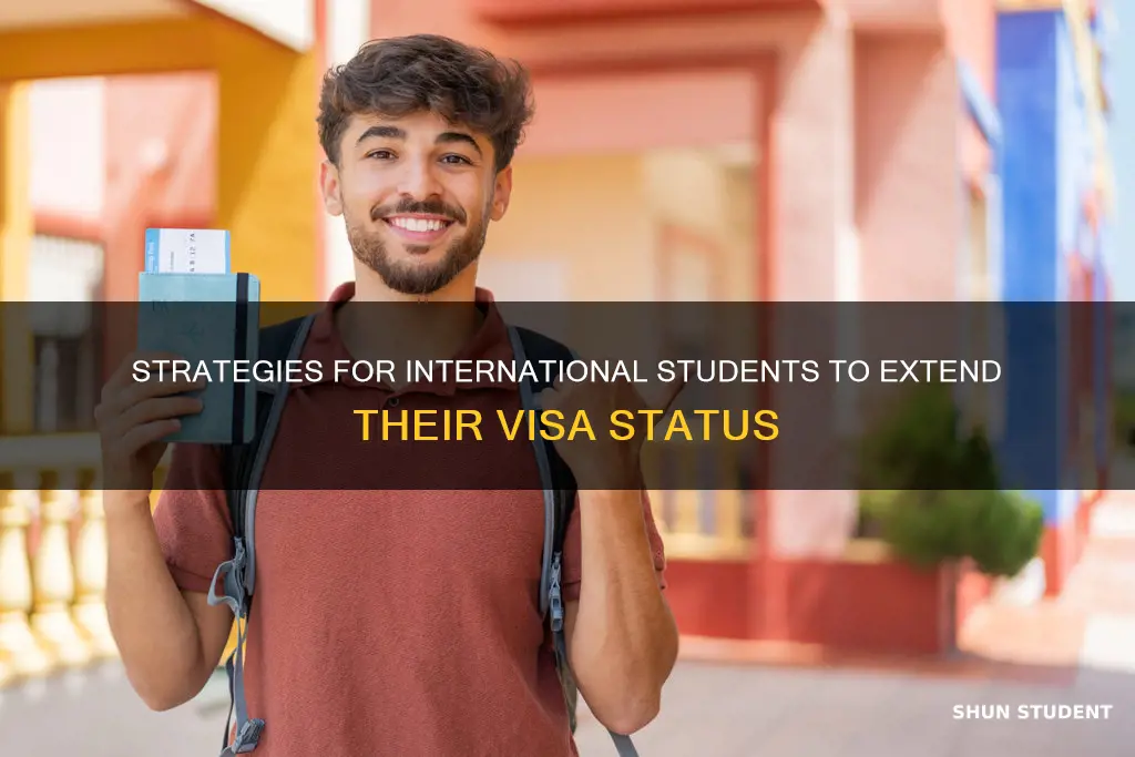 how can international student increase student visa status