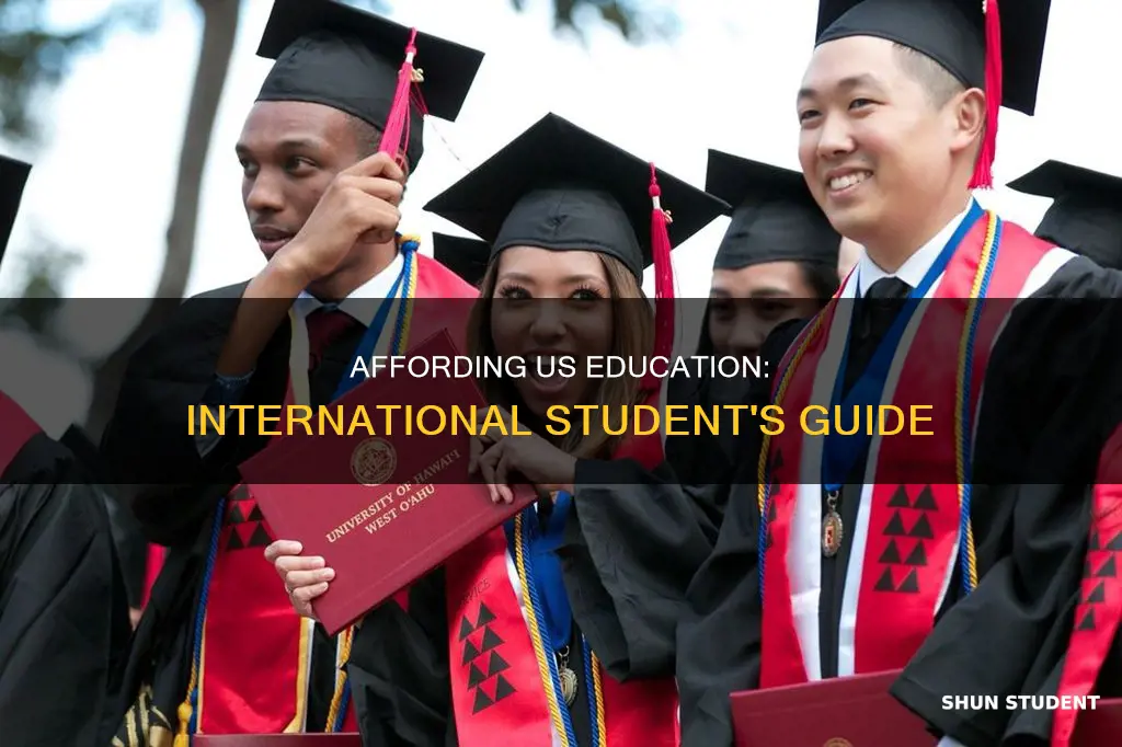 how can international students afford to study in usa
