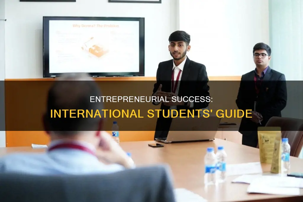 how can international students become entrepreneurs