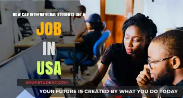 International Students: Finding Work in the USA