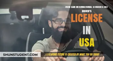 International Students: Getting a US Driver's License
