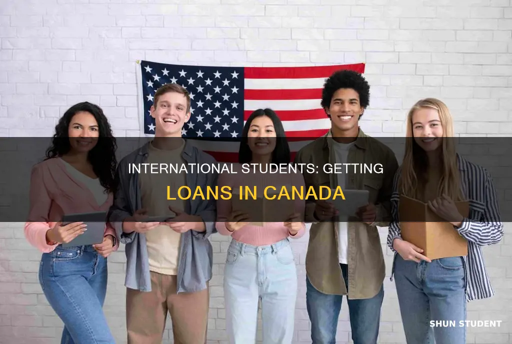 how can international students get loans in canada