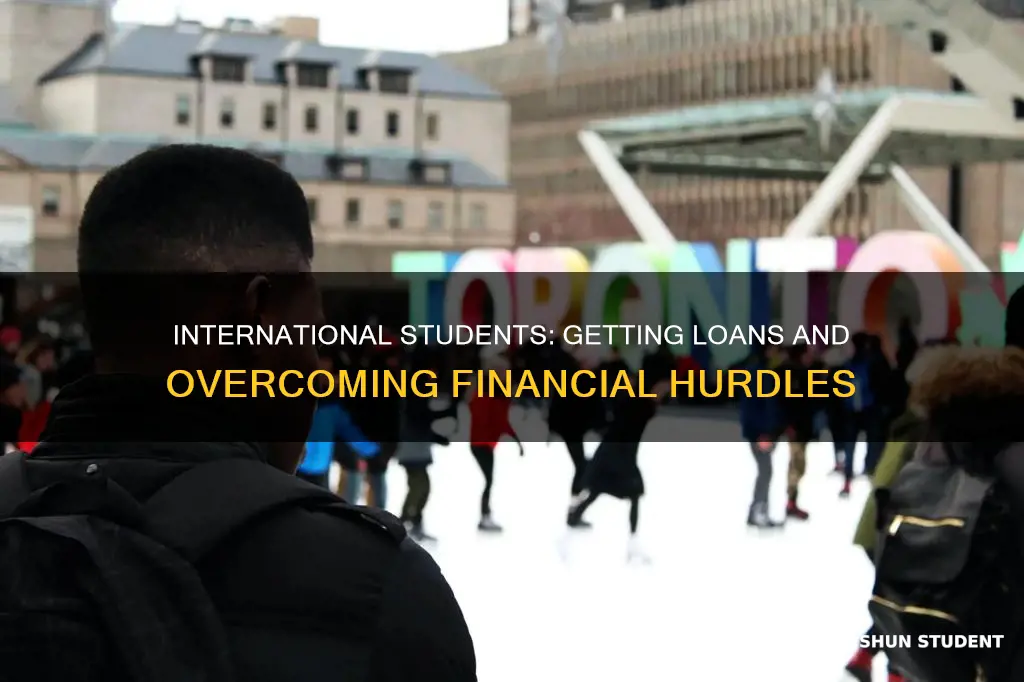 how can international students get loans