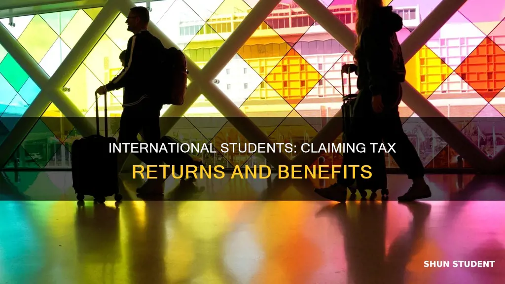 how can international students get money from tax return