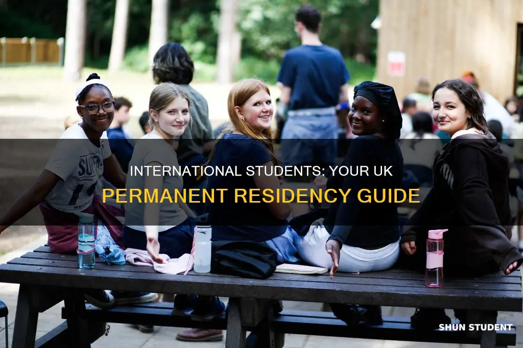 how can international students get permanent residency in uk