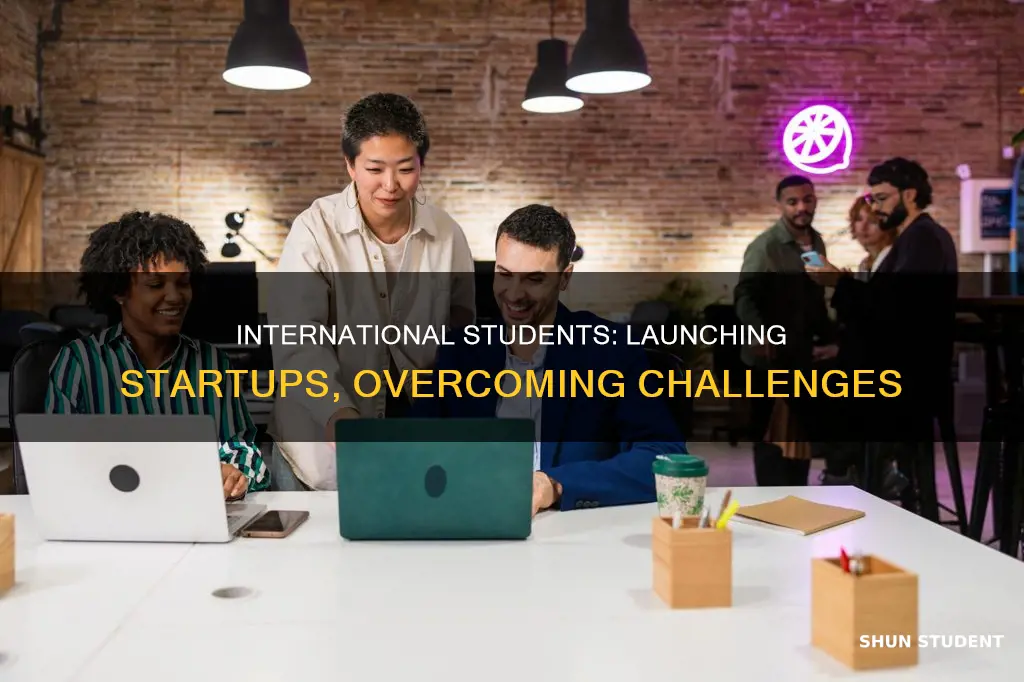 how can international students have a startup