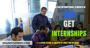 International Students: Getting US Internships