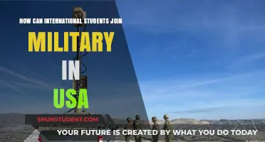 Joining the US Military as an International Student