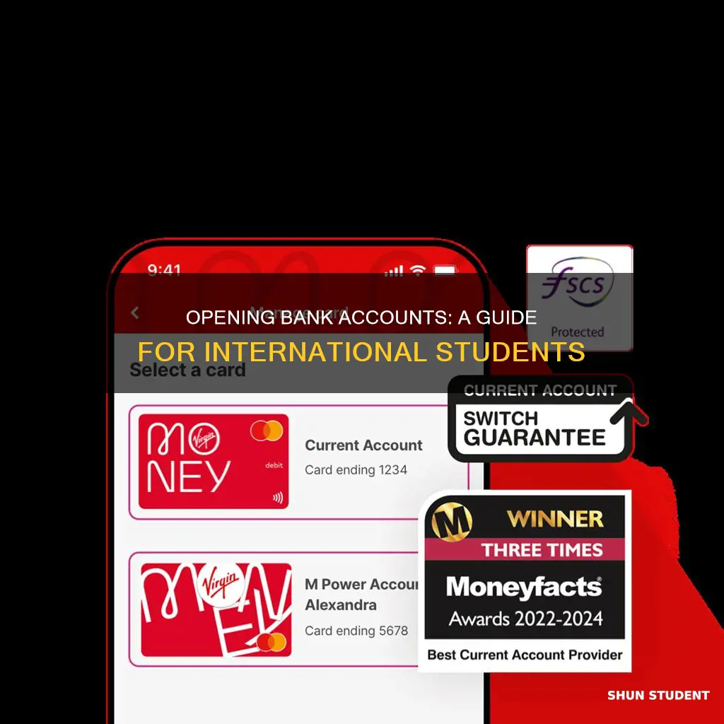 how can international students open a bank account