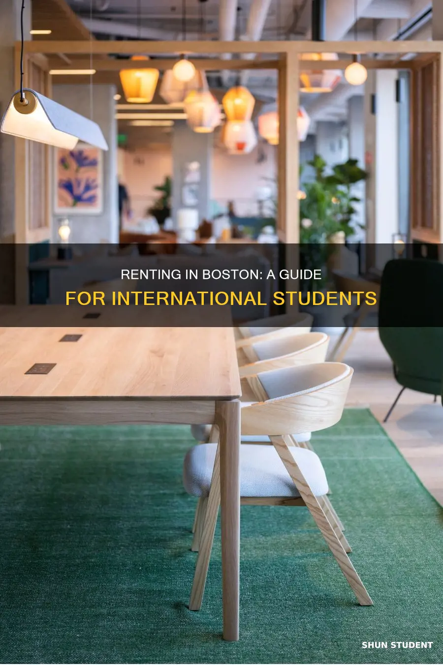 how can international students rent an apartment in boston
