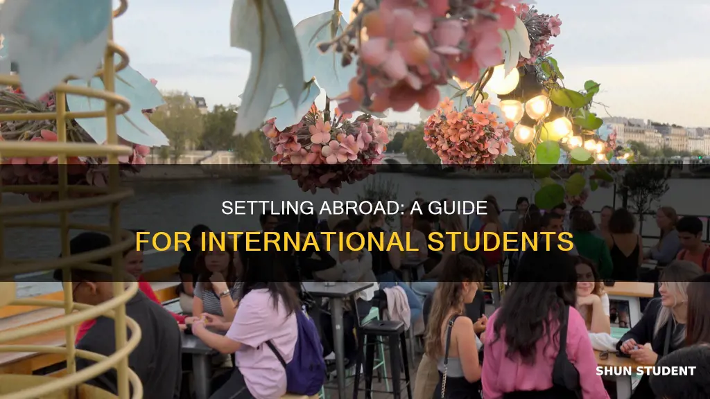how can international students settle