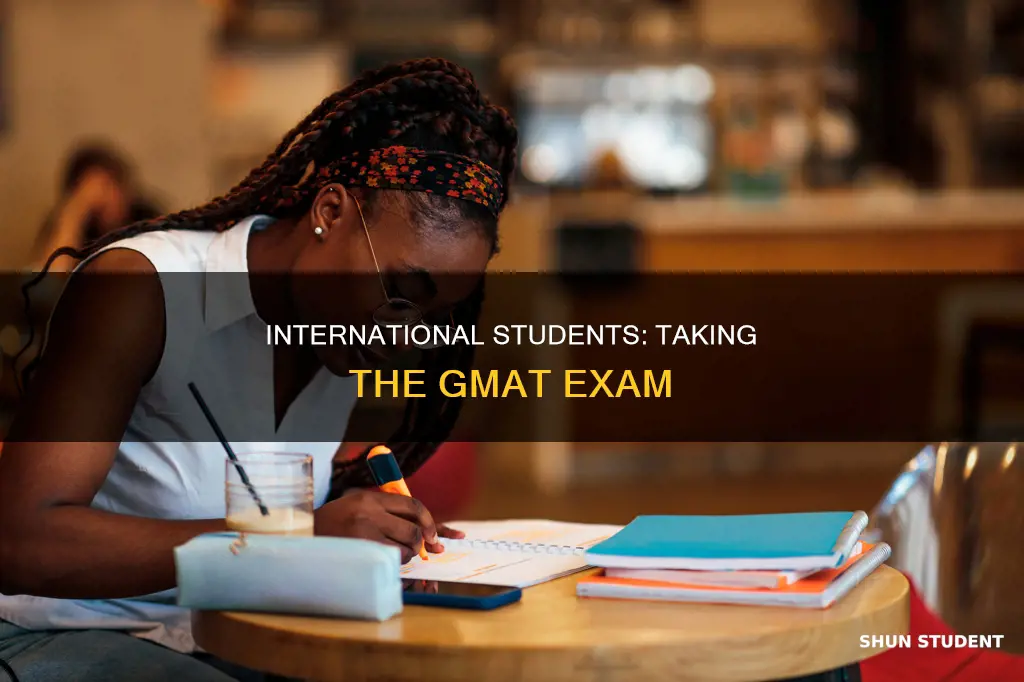 how can international students take gmat