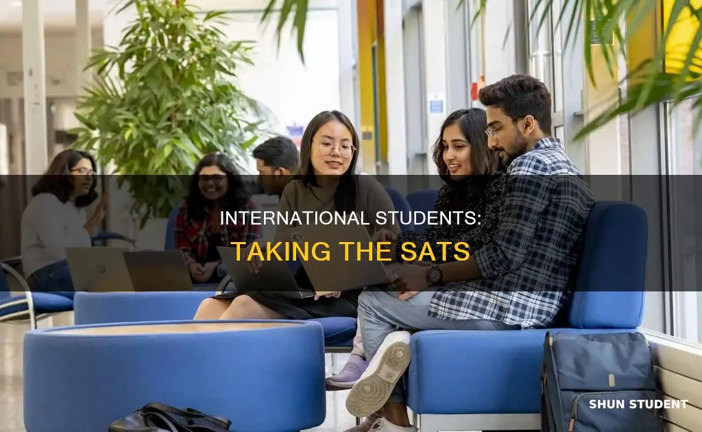 how can international students take the sat
