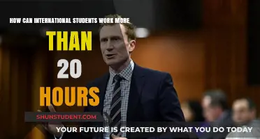 International Students: Maximizing Work Hours, Opportunities